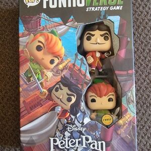 Disney Funkoverse Strategy Game with Peter Pan and Captain Hook